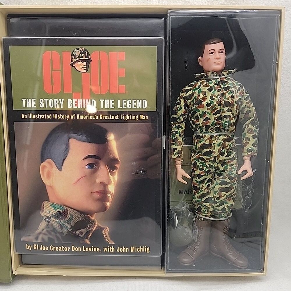 Action Figure GI JOE 1964 Marine Brunette Soldier Masterpiece Edition Vol 3